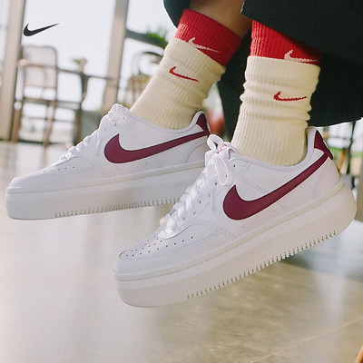 Nike耐克厚底透气女子运动鞋板鞋