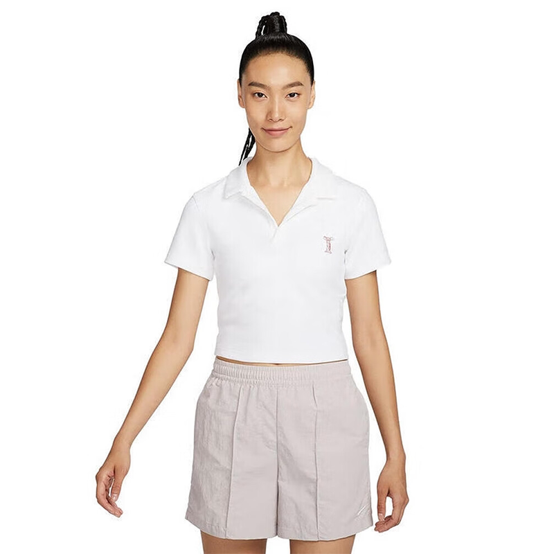 耐克女夏季新款翻领短袖POLO衫
