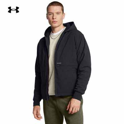 UA安德玛男仿羊羔绒连帽运动外套