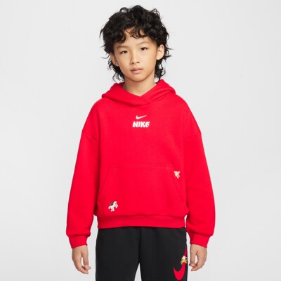 NIKE耐克新年款大童连帽衫卫衣