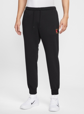 NIKE耐克男子25冬季DRI-FIT运动休闲针织网球速干收脚长裤HM6767