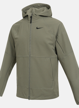 Nike耐克25冬季男子保暖运动休闲连帽轻便健身梭织夹克外套IQ2720