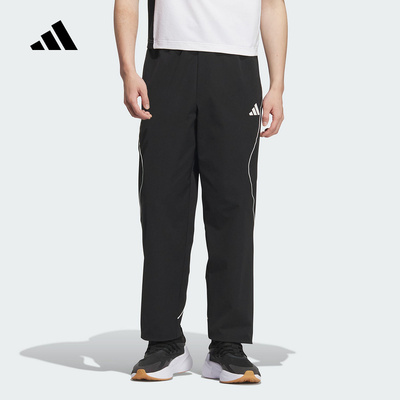 阿迪达斯男梭织保暖防风运动长裤