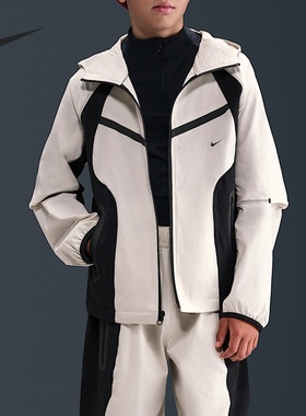 2025秋季新款NIKE耐克大童宽松梭织夹克男童反光外套TECH II3623