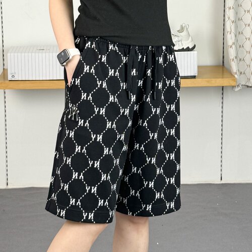 MLB老花满标宽松运动短裤男女款