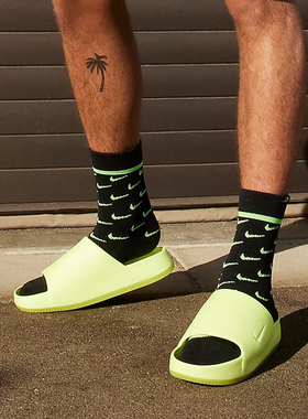 25新款Nike耐克CALM男子轻便拖鞋秋季室内支撑抓地舒适简约FD4116