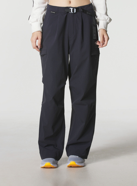 UA安德玛女25秋冬新款城市野趣系列工装休闲透气运动长裤6010040