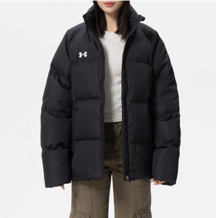 安德玛新款保暖保暖运动羽绒服