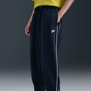 25冬季新款NIKE耐克男子刺绣OVERSIZE风超宽松针织运动裤HV1416