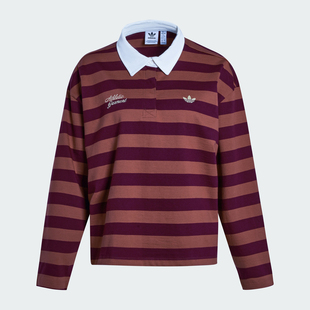 KF2326 25秋季 POLO衫 阿迪达斯三叶草女子纯棉运动长袖 KF2323 新款