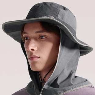 8EPZ TheNorthFace北面运动帽男女Horizon户外UPF休闲防晒渔夫帽