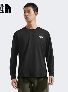 TheNorthFace北面长袖T恤男25秋冬户外透气运动速干打底衫8DG5