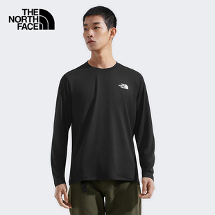 TheNorthFace北面长袖 8DG5 T恤男25秋冬户外透气运动速干打底衫