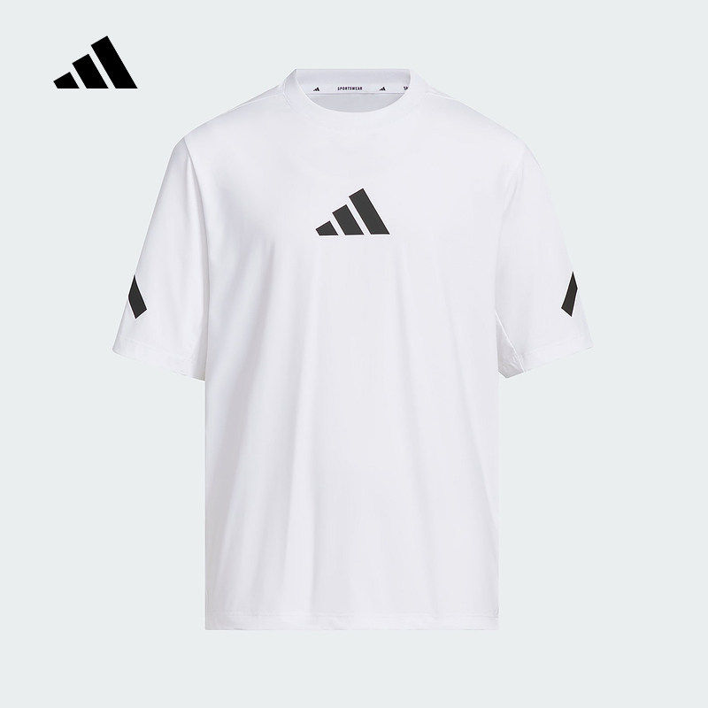 Adidas阿迪达斯新款大童圆领百搭休闲运动短袖T恤JL9282/JL9283,运动服/休闲服装,运动T恤,淘宝优惠券,粉丝福利购,淘宝优惠卷