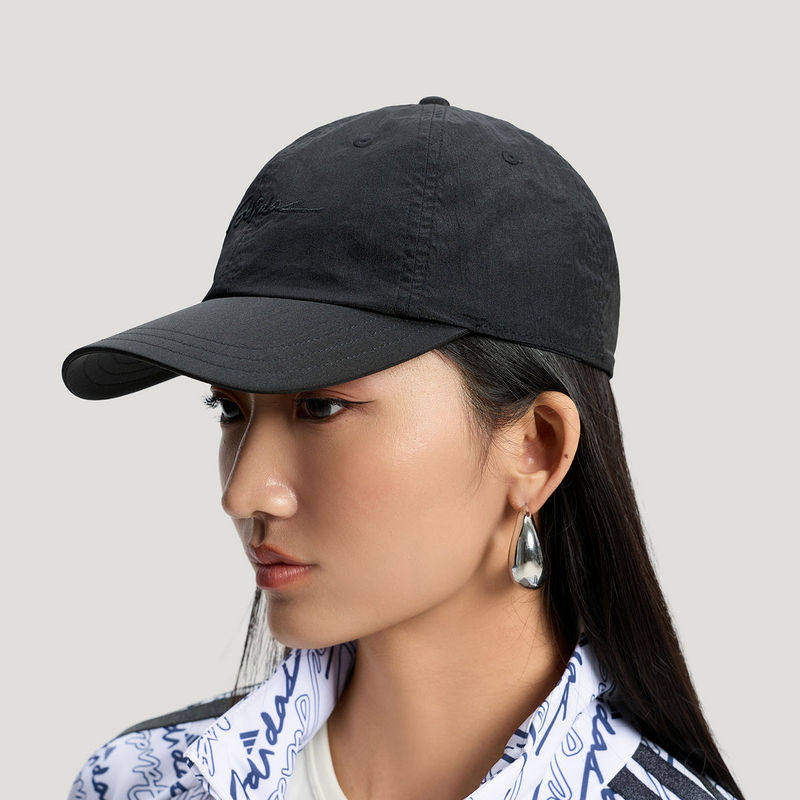 adidas刺绣LOGO遮阳棒球帽女