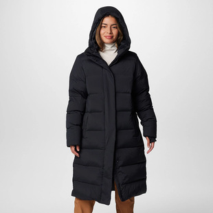 Columbia哥伦比亚户外女士秋冬中长款550蓬保暖羽绒服外套WR0387