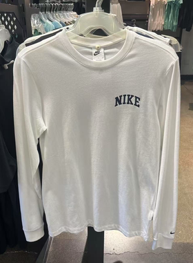 Nike耐克男子25春季运动休闲圆领宽松透气打底衫长袖T恤IM3390