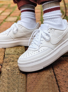 Nike耐克COURT VISION ALTA女运动鞋25春季厚底鞋透气板鞋DM0113