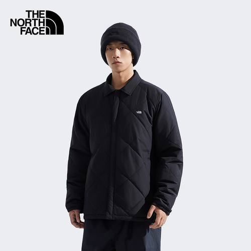 北面新款两面穿防泼水保暖棉服男