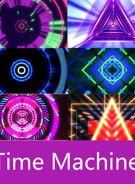《TimeMachine》英文歌曲成品劲爆动感舞蹈韩国高清视频背景素材