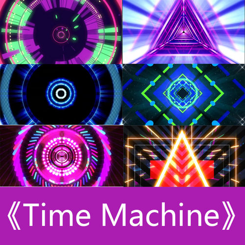 《TimeMachine》英文歌曲成品劲爆动感舞蹈韩国高清视频背景素材