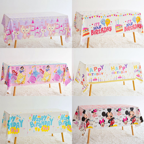 一次性印花桌布防水防油