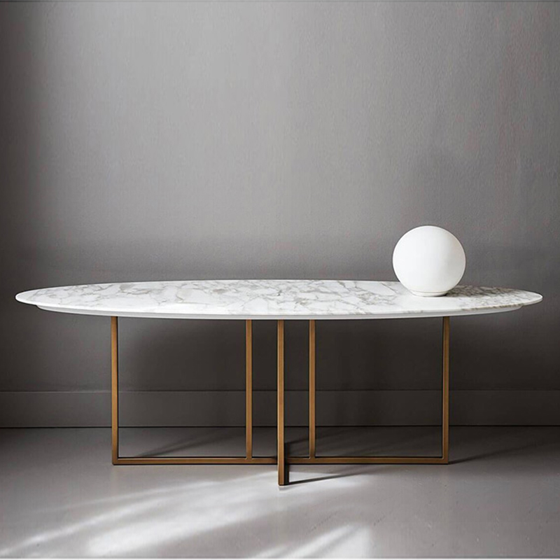 AF Italian natural Marble table modern Simplicity style designer Dining Table Ruichi De Chi furniturein the Residential furniture , Tables , Dining table  category - from Buy2taobao.com to provide professional Taobao agent buy service
