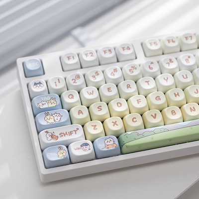 moa高度pbt材质热升华键帽