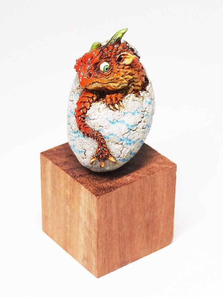 现货Wf2017冬大山竜 原型  小龙蛋 系列 gk 涂装完成品