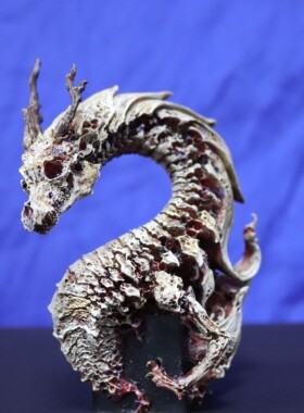wf2017 冬会场限定 gk白模手办 骷颅龙  化石 枯竜 中华龙现货