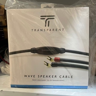 美国Transparent天仙配Wave Speaker 喇叭线tw8