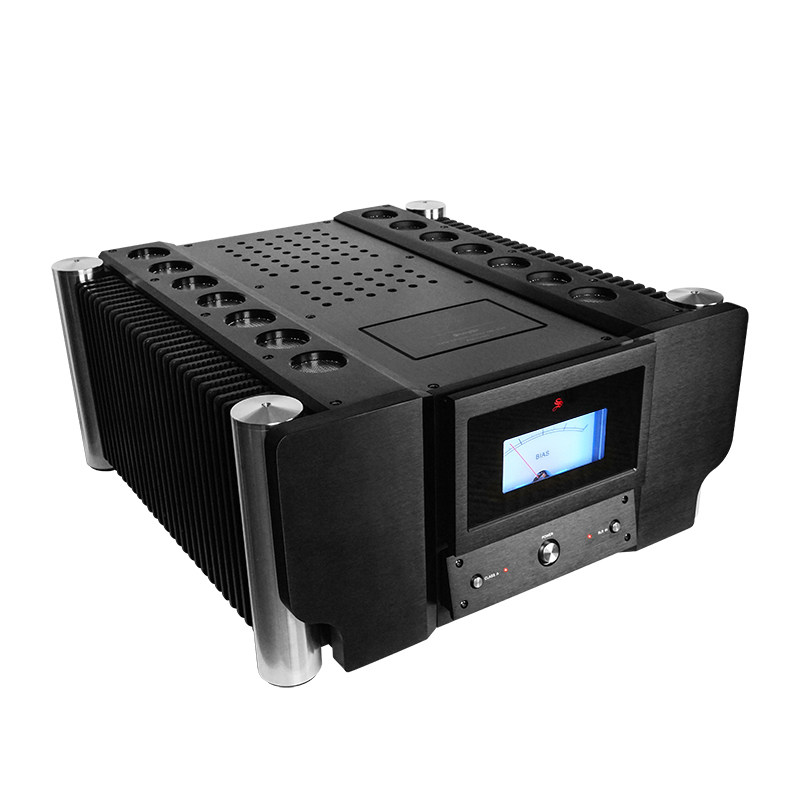 声雅psd-350t双声道全平衡胆石混合式直流功率放大器hifi后级功放