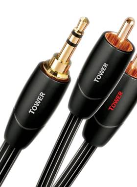 美国 AudioQuest 线圣 Tower 伦敦塔桥信号线3.5mm转RCA 泽森行货