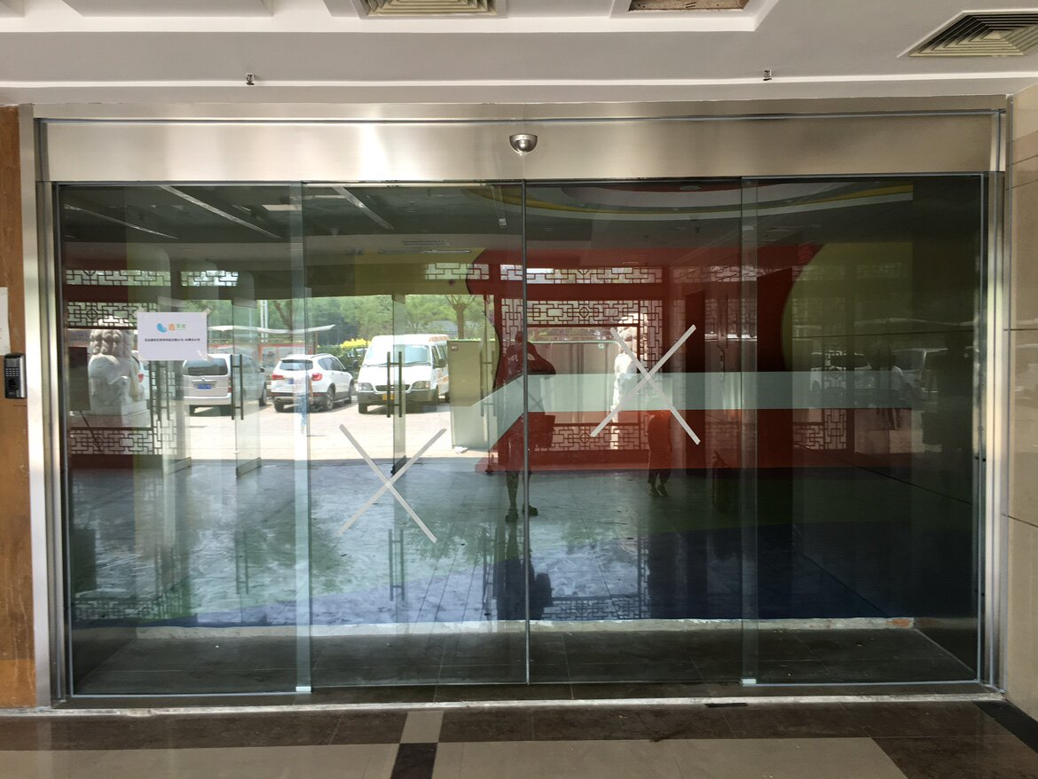 诺信nxzh玻璃自动门安装维修配件电动门平移控制感应门电机系统