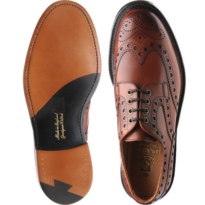 固特异英国男士休闲风手工皮鞋