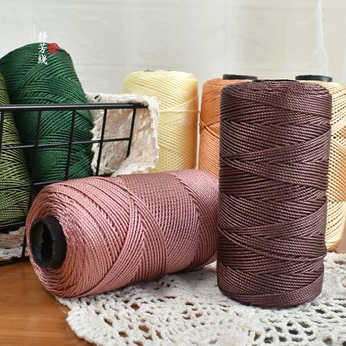 三股中粗合股静芳冰丝线