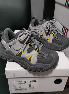 宝贝传奇童鞋2025冬款男女童加绒运动鞋122198休闲鞋132198