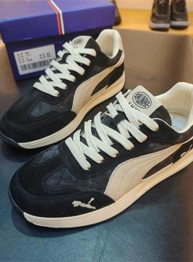 2024轻便板鞋拼色时尚百搭低帮复古经典软底运动休闲鞋77521