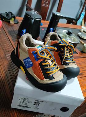 儿童运动鞋2024冬款加绒保暖男女童休闲板鞋222307宝贝传奇232307