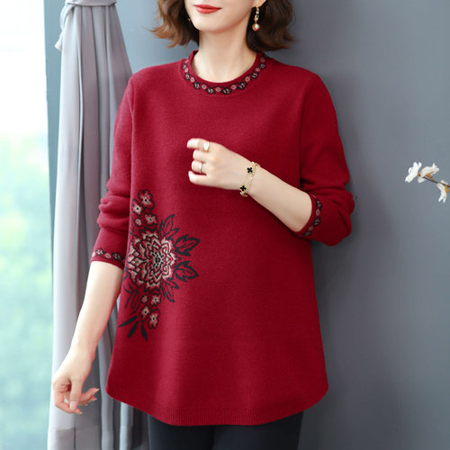 不起球不褪色A版遮肚针织衫