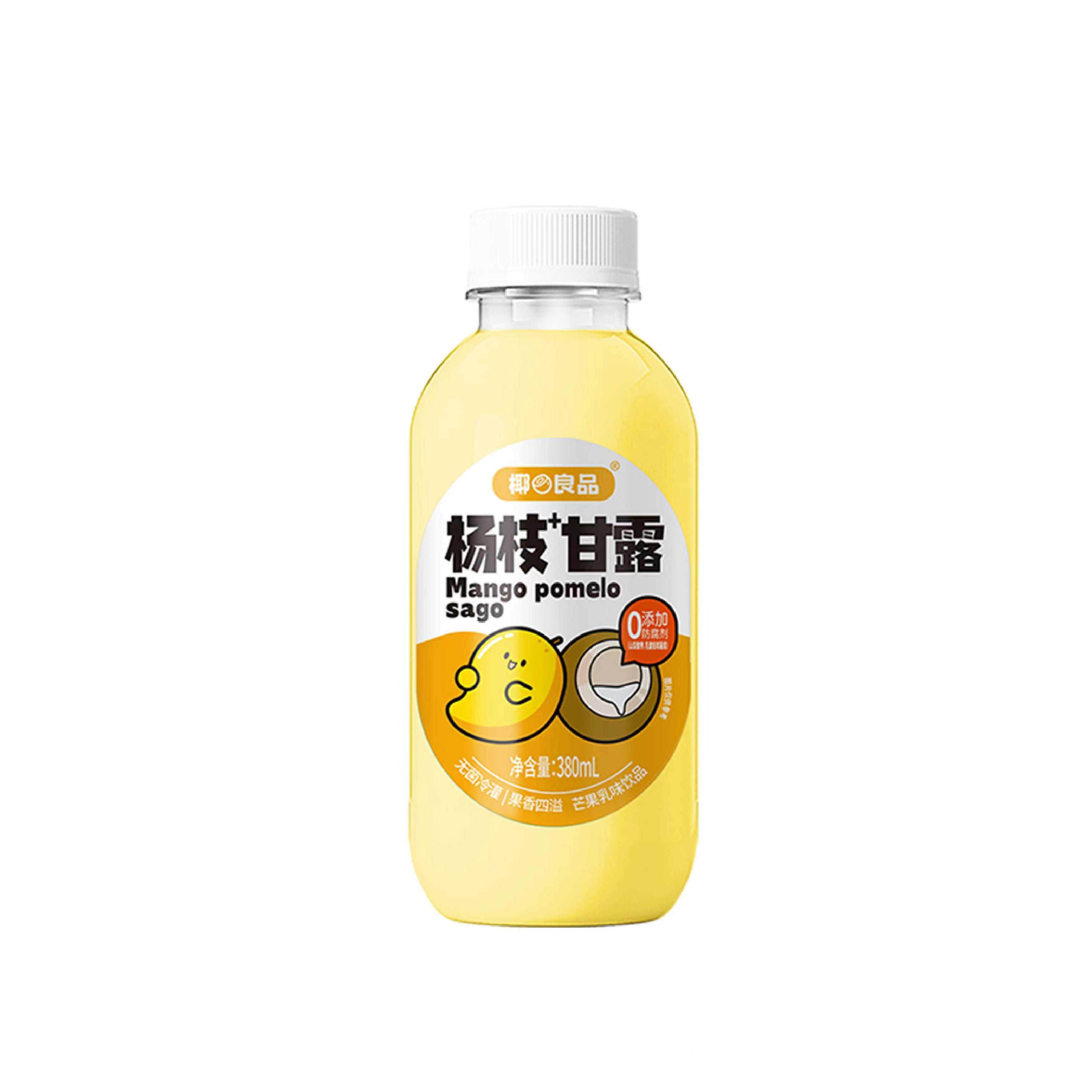 椰良品380ml*15瓶装杨枝甘露一整箱装芒果饮料饮品果汁开盖即饮