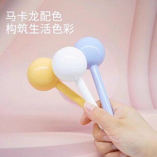 KACO棒棒糖台笔中性笔0.5高颜值ins大容量学生办公前台柜台签字笔
