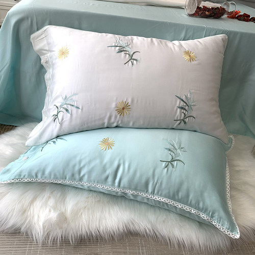 莱赛尔丝滑裸睡纯色80S进口床单