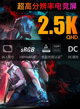 惠普暗影精灵9 10 TPN-Q278 Q280 笔记本屏幕 ne161QHM-NZ1电竞屏