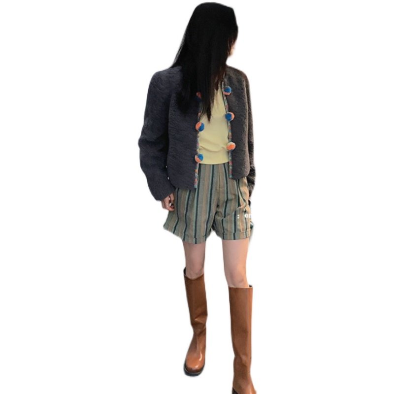 绵羊皮冬季美利奴皮毛一体皮草外套女2021年新款