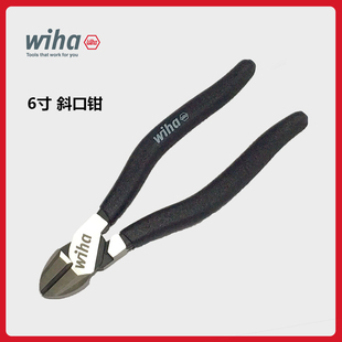 wiha威汉黑森林斜口钳 XXZ12016001 45322 高碳钢材斜嘴钳