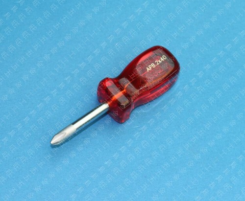 进口法国FACOM工具 PH2透明塑料柄 短型十字螺丝刀 APB.2X40