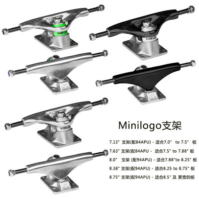 银色黑色Minilogo支架桥