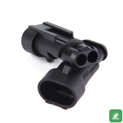 现货两芯282104-1安普进口连接器