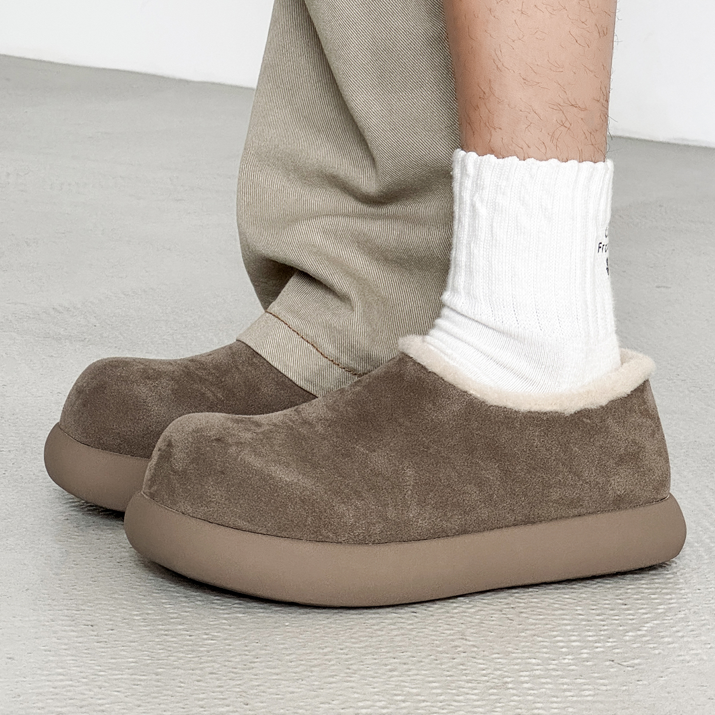 全包勃肯鞋加绒加厚保暖雪地靴